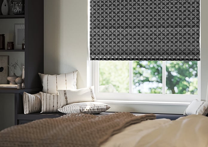 Hexgem, Onyx - Motorised Roman Blind - Image 5